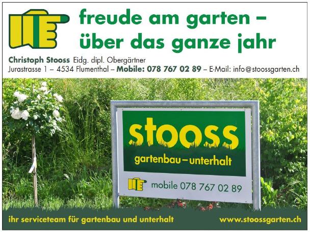 Stooss Gartenbau-Unterhalt